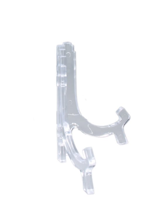 4 1/2" Clear Plastic Easel