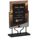 Autumn Harvest Rectangle Acrylic with Iron Stand