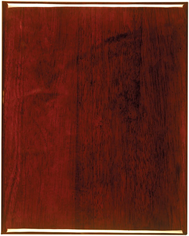 16" x 20" Rosewood Piano Finish Plaque