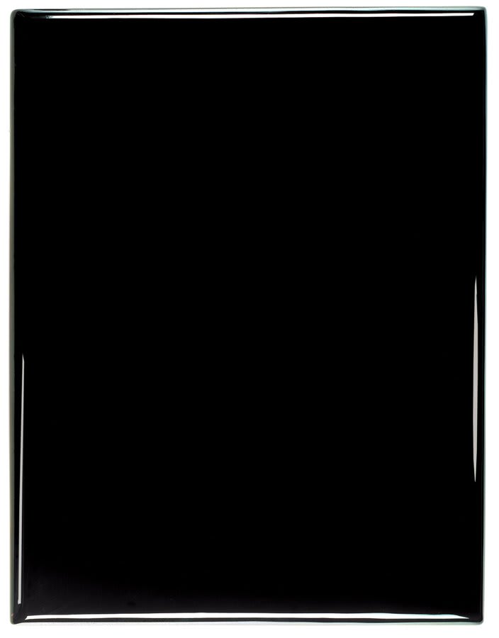 8" x 10" Black Piano Finish Plaque