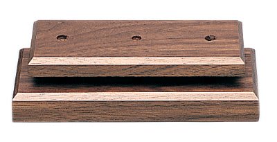 3" x 8" x 1" Cherry Finish Economy 2-Post Set