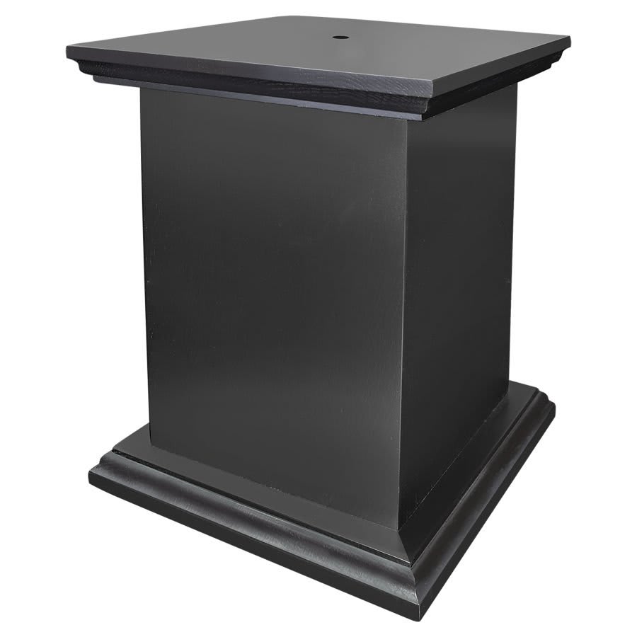 6 1/2" x 8 1/2" Black Perpetual Base