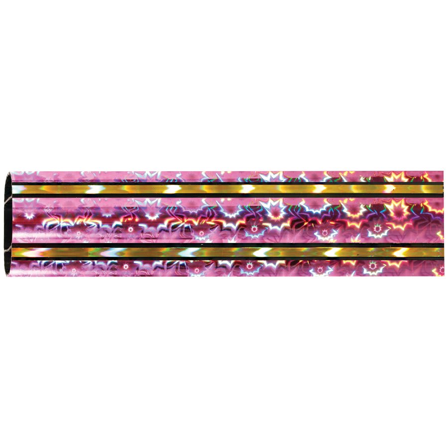 45" Pink/Gold Rectangular Pow!!! Trophy Columns