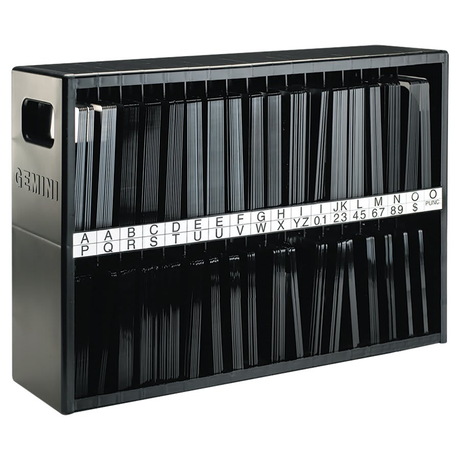 Pronto Storage Cabinet without Wheels for 8" on 9", 8" & 10"(H) Letters