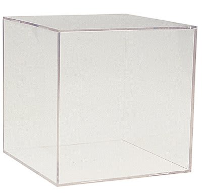 Clear Basketball/Soccer BallQube Display Case