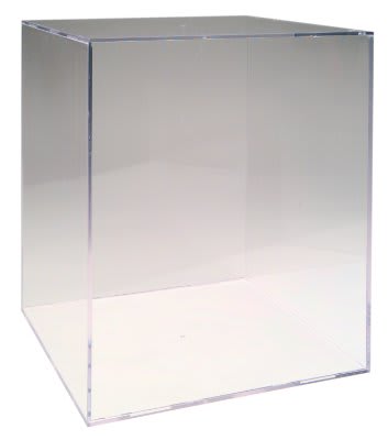 Clear Helmet BallQube Display Case
