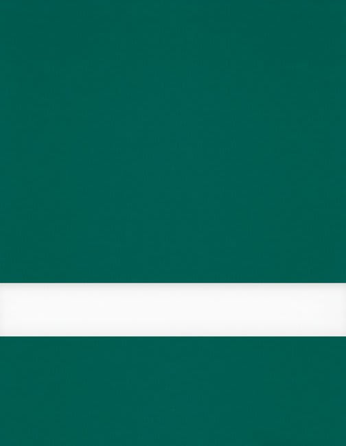 24" x 24" x 1/16" Evergreen/White Matte Duets Rotary Indoor Plastic