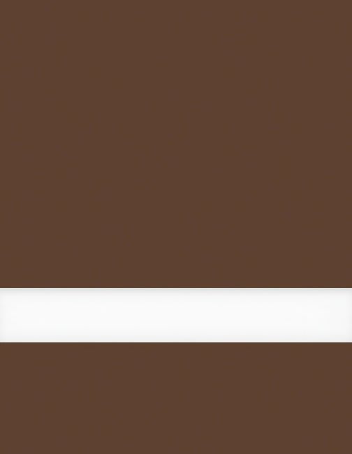 24" x 49" x 1/16" Brown/White Matte Duets Rotary Indoor Plastic