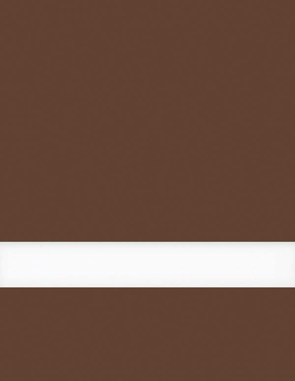 Undersize 1/16" Brown/White Matte Duets Rotary Indoor Plastic