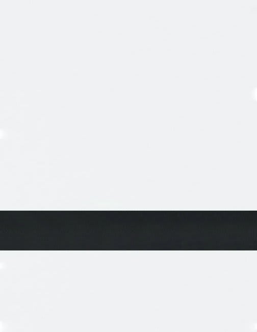 24" x 24" x 1/16" White/Black Matte Duets Rotary Indoor Plastic