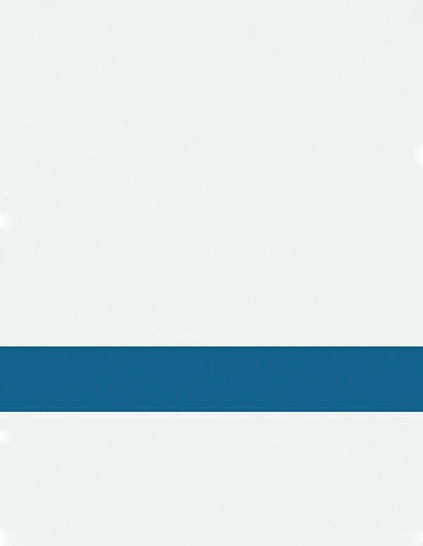 Undersize 1/16" White/Blue Matte Duets Rotary Indoor Plastic