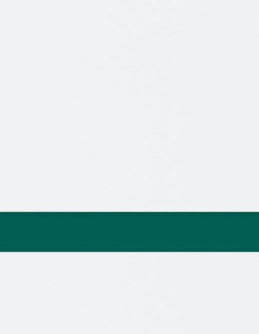 24" x 24" x 1/16" White/Evergreen Matte Duets Rotary Indoor Plastic