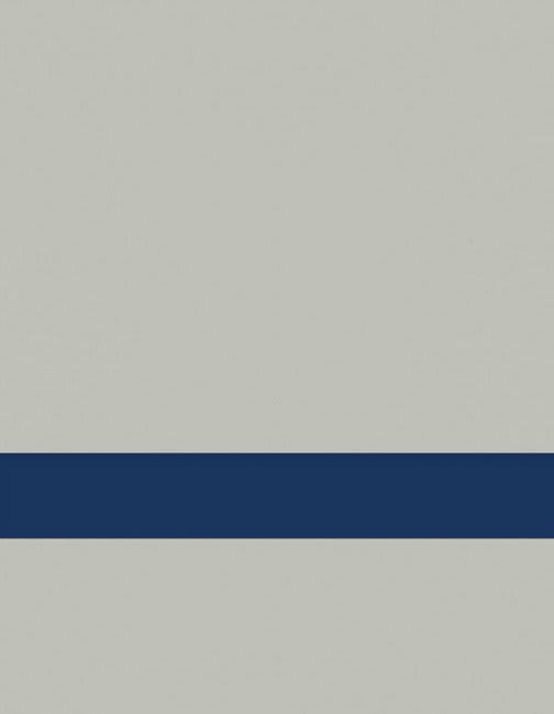 12" x 24" x 1/16" Cool Grey/Navy Matte Duets Rotary Indoor Plastic