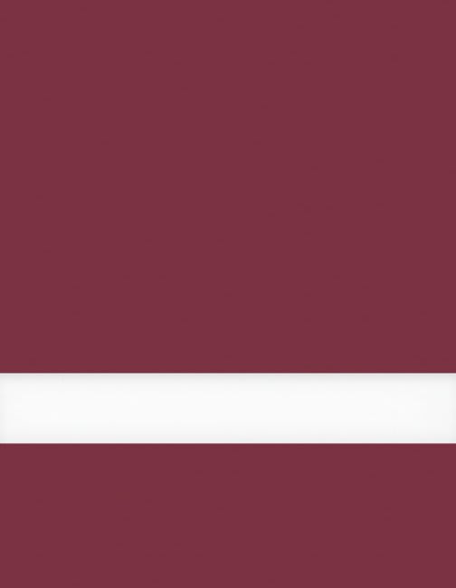 24" x 24" x 1/16" Maroon/White Matte Duets Rotary Indoor Plastic