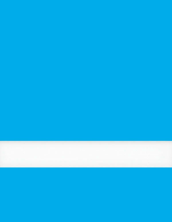 Undersize 1/16" Light Blue/White Matte Duets Rotary Indoor Plastic