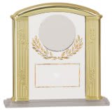 6" Clear Roman Column Award