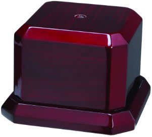 5" x 3 1/2" Rosewood Royal Piano Finish Cup Base