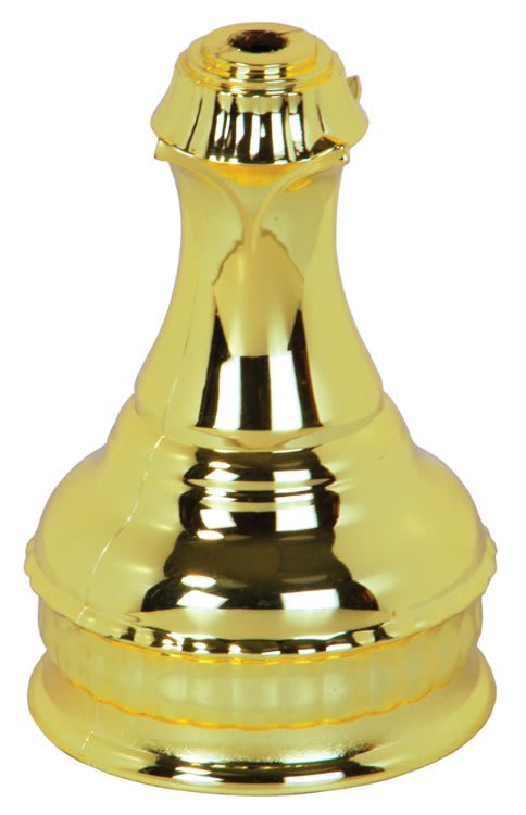 3 1/2" Gold Stem Riser