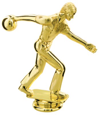 5" Male Bowler Figure