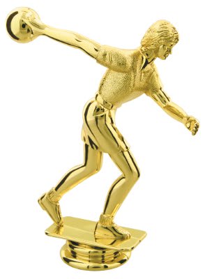 5" Female Bowler Figure