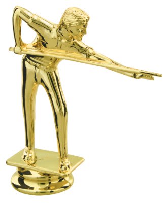 4 1/4" Male Billiards Figure