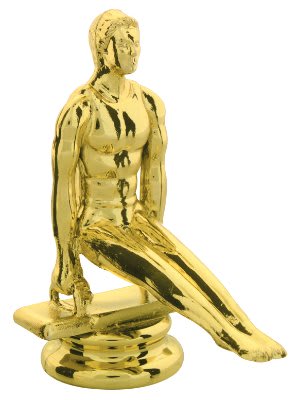 3 1/2" Male Gymnast Figure