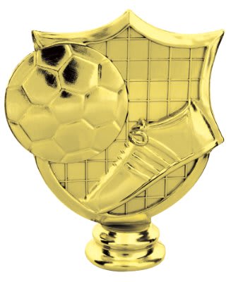4 1/4" Soccer Shield Figure