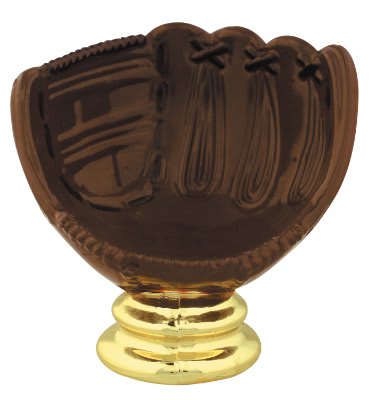 3 1/4" Color Baseball Holder Figure