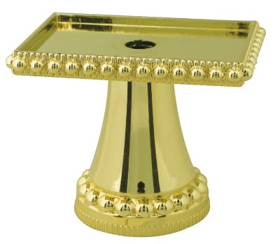 2 1/2" Rectangular Pedestal