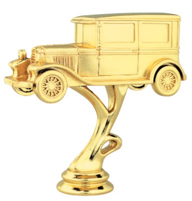 4 1/4" Antique Car Figure