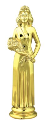 5 1/2" Beauty Pageant Queen Figure