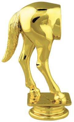 4" Horse's Rear Figure