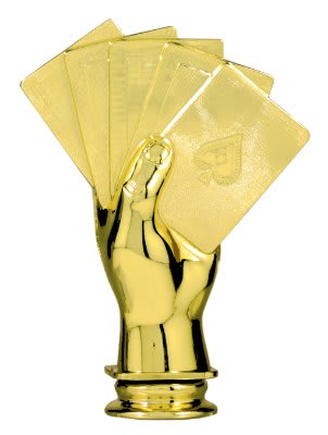 5" Poker Hand Figure