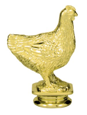 3" Chicken Figure