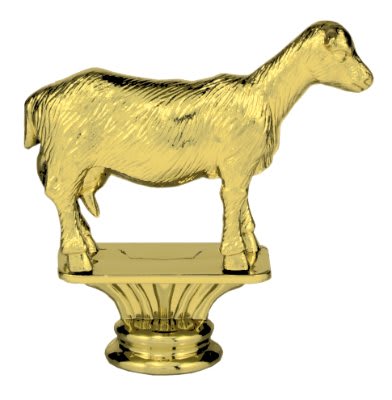 3 1/2" Dairy Goat Figure