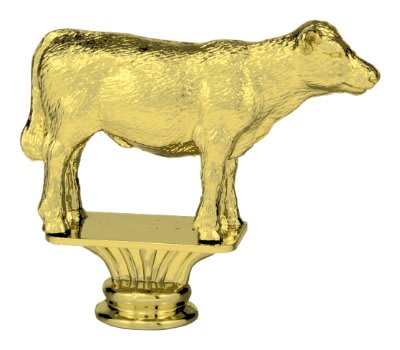 3 1/2" Hereford Steer Figure