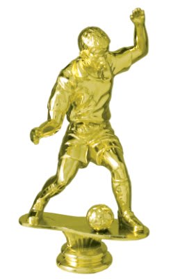 6" Male Soccer Figure