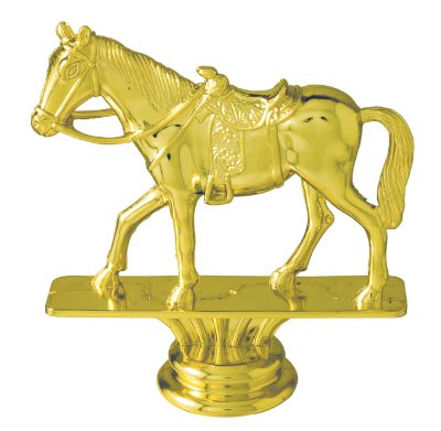 3 3/4" Western Horse Figure