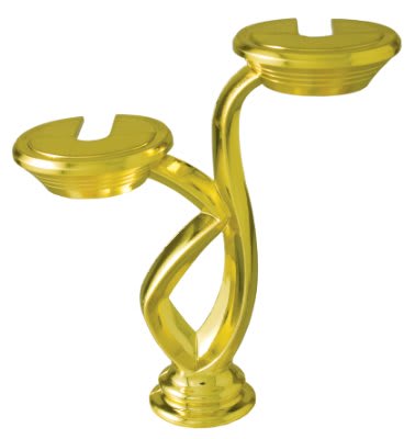 5" Double Offset Riser