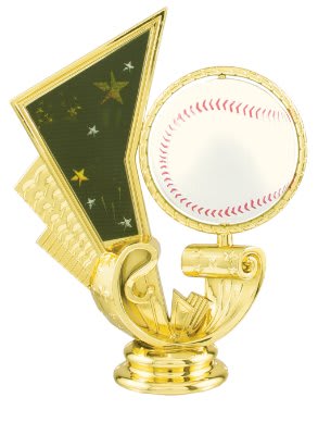 4 1/2" Spinning Baseball Figure