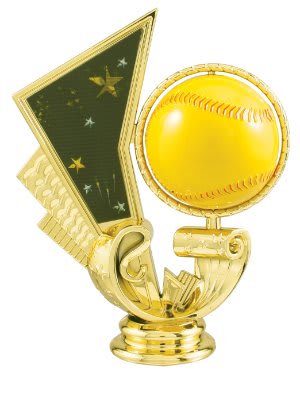 4 1/2" Softball Spinning Figure