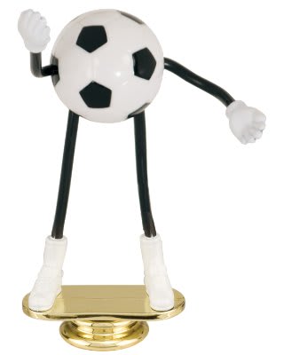 5" Soccer Bendable Trophy Dude Figure