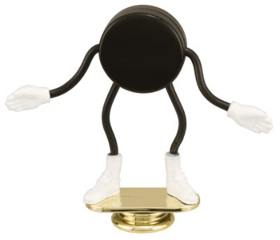 5" Hockey Bendable Trophy Dude Figure