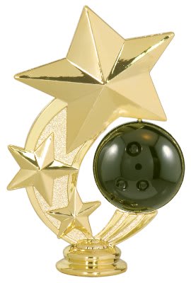 5" Bowling 3-Star Spinning Figure