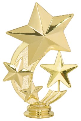 5" Star 3-Star Spinning Figure