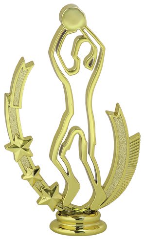 5 5/8" Basketball Profile Figure