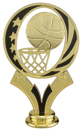 5" Gold/Black Basketball MidNite Star Figure