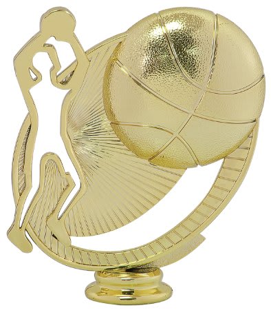 5" Basketball Silhouette Figure