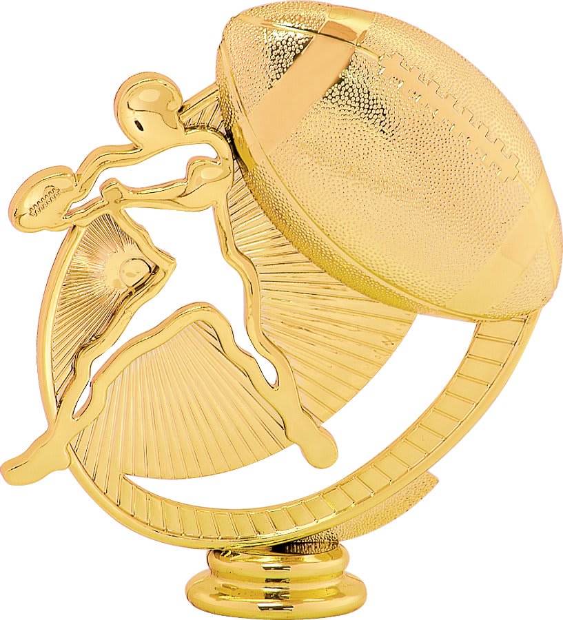 5" Football Silhouette Figure