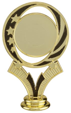 5" Black/Gold 2" Insert Holder MidNite Star Figure